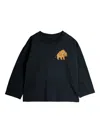 Mini Rodini Mammoth T-shirt In Black