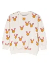 Mini Rodini Medals-print Cotton Sweatshirt In Neutrals