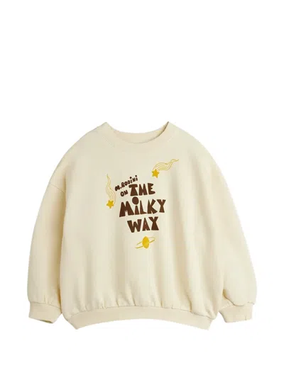 Mini Rodini Babies' Milky Way Sweatshirt In Neutral