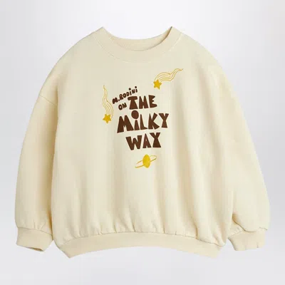 Mini Rodini Mini Milky Way Graphic Sweatshirt In White