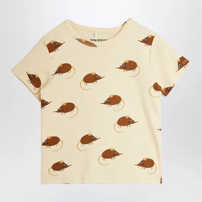 Mini Rodini Mini Mouse Short-sleeved T-shirt In Multi