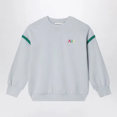 Mini Rodini Mini Organic Cotton Sweatshirt For Men In Blue