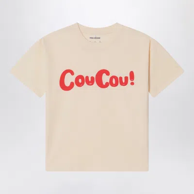 Mini Rodini Mini Organic Cotton T-shirt For Men In Neutral