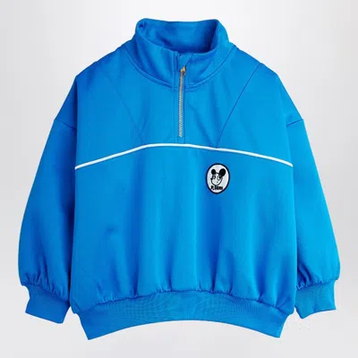Mini Rodini Mini Ritzratz Half-zip Sweatshirt For Men In Multi