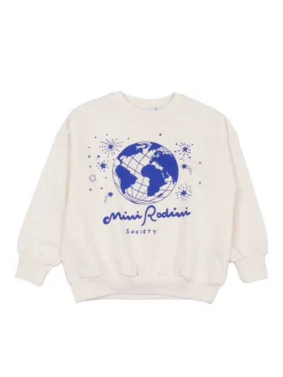 Mini Rodini Society Sp Sweatshirt In Metallic
