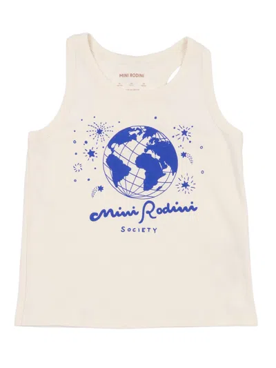 Mini Rodini Society Sp Tank In Neutral