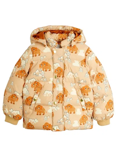 Mini Rodini Mini Windbreaker Jacket For Girls In Orange