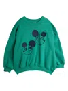 Mini Rodini Mouse-detail Sweatshirt In Green