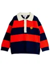 Mini Rodini Striped Sweater In Multi