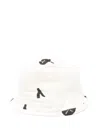 Mini Rodini Note Sun Hat In White