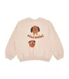 Mini Rodini Doggies Printed Cotton Sweatshirt In Multi