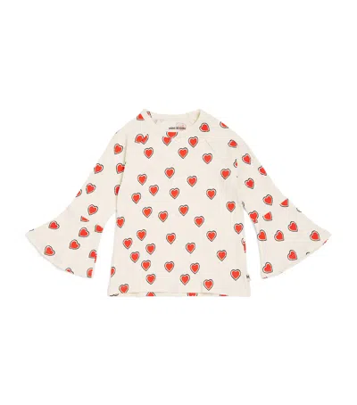 MINI RODINI ORGANIC COTTON HEARTS TOP