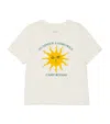 Mini Rodini Organic Cotton Sun Jamboree T-shirt In White