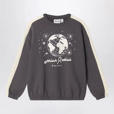 Mini Rodini Organic Cotton Sweatshirt For Men In Animal Print