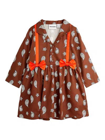 MINI RODINI PAISLEY-PRINT DRESS