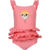 MINI RODINI PINK SWIMSUIT FOR GIRL WITH OWL