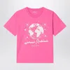 Mini Rodini Pink T-shirt In Organic Cotton In Pink
