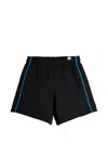 Mini Rodini Piped Shorts In Black