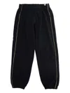 Mini Rodini Piped Sweatpants In Black