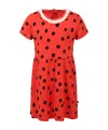 Mini Rodini Polka Dot Dress In Red