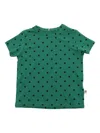 Mini Rodini Polka-dot T-shirt In Green