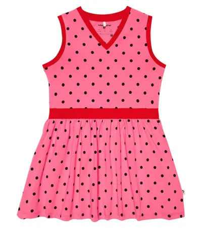 Mini Rodini Kids' Kleid Aus Jersey In Pink