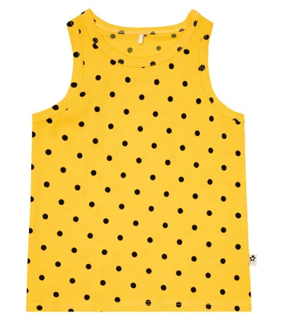 Mini Rodini Kids' Top Aus Jersey In Yellow