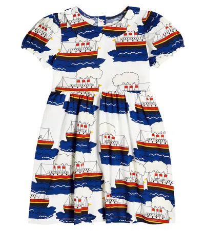 Mini Rodini Kids' Printed Cotton Dress In Multi