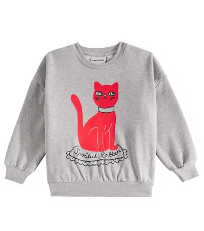 MINI RODINI PRINTED COTTON JERSEY SWEATSHIRT