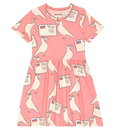 Mini Rodini Kids' Printed Dress In Pink