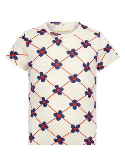 Mini Rodini Babies' Printed T-shirt In Nude