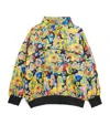 Mini Rodini Ritzratz Half-zip Sweatshirt In Multi