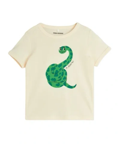 Mini Rodini Kids' Short-sleeved T-shirt In Nude