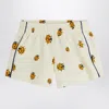 Mini Rodini Short White With Ladybugs In White