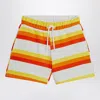Mini Rodini Short Yellow/orange/red Striped