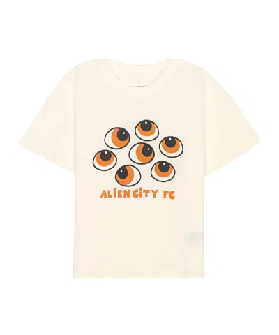 Mini Rodini Short-sleeved T-shirt In White