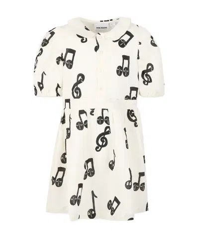 Mini Rodini Skirt With Note In White