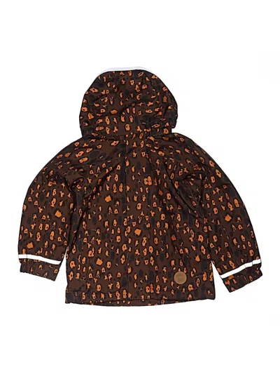 Pre-owned Mini Rodini Kids' Snow Jacket In Brown