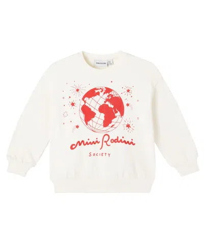 Mini Rodini Kids' Society Cotton Sweatshirt