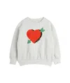 Mini Rodini Heart-motif Sweatshirt In White