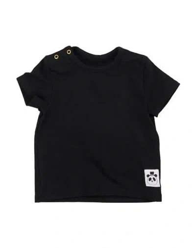 Mini Rodini Babies'  Toddler Boy T-shirt Black Size 3 Lyocell, Elastane