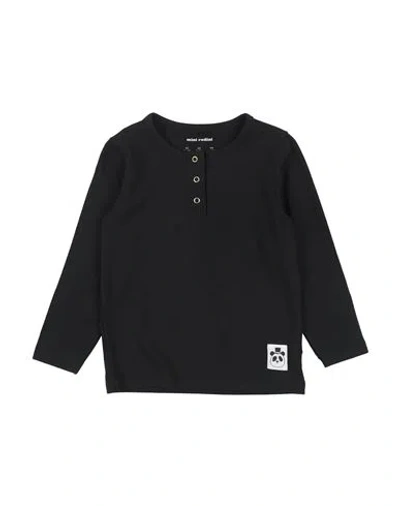 Mini Rodini Babies'  Toddler Boy T-shirt Black Size 6 Lyocell, Elastane