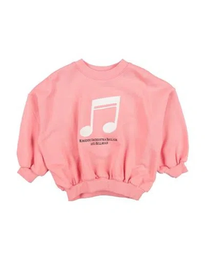 Mini Rodini Babies'  Toddler Girl Sweatshirt Pink Size 7 Organic Cotton