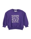Mini Rodini Toddler Girl Sweatshirt Purple Size 7 Cotton In Purple