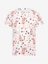 Mini Rodini Unisex T-shirt 1 - 3 Mths Ivory In Ivory