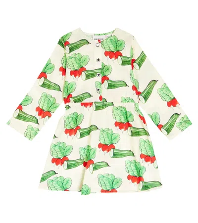 Mini Rodini Kids' Veggie Dress In Multicoloured
