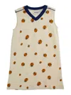 Mini Rodini Ladybug Sweatdress In White