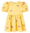 Mini Rodini X E. T. Printed Dress In Yellow
