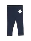 Mini Rodini X Wrangler Peace Dove Jersey Leggings In Blue