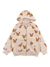 Mini Rodini Hoodie Sweatshirt In Gray